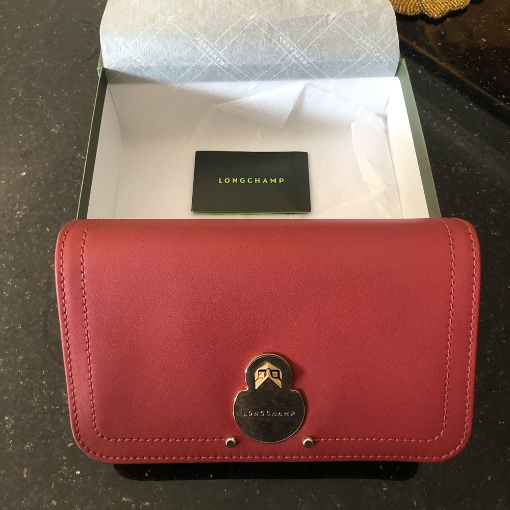 Longchamp Terra-cotta/Red Overtheshoulder Handbag